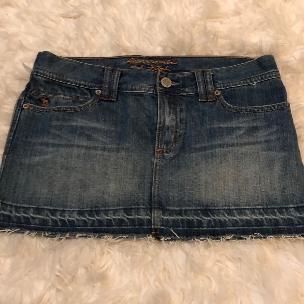 New jean skirt!